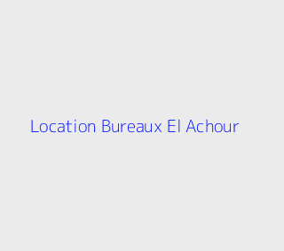 Location Bureaux  Alger